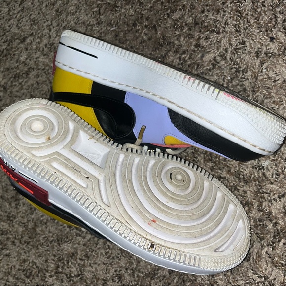 Nike Air Force 1 AF1 Shadow Sisterhood Dark Sulfur - Picture 7 of 8